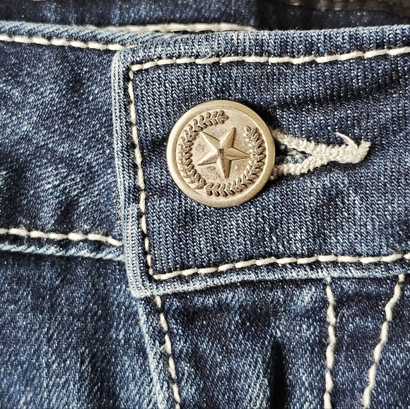 Stella in Dreams Bootcut Jeans 11/30 Mid Rise Embellished Western Y2K Bling - Picture 4 of 16